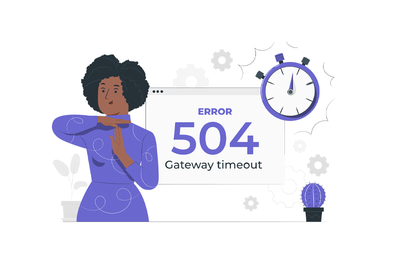 ارور Gateway Timeout 504