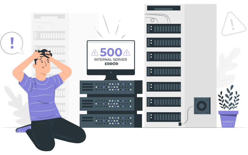 رفع ارور 500 – علت ها و روش رفع خطای 500